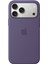 Magsafe Özellikli iPhone 17 Pro Max Silikon Kılıf - Mor Sis 1