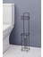 Metal Kağıt Havluluk ve WC Kağıtlık Organizer 64x13x12 cm Siyah 6