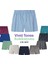 Boxer Erkek, 5'li "Vivid Tones Koleksiyonu" % 100 Pamuklu Poplin Kumaş, Canlı Renkler, 5 Adet 1