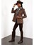 Kahverengi Binici Blazer Ceket 130989 2