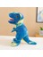 Renkli Fosforlu Dinozor Peluş 1