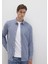 Çizgili Mavi Gömlek 0211404-91333 1