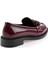 Bordo Kadın Loafer Ayakkabı K01216401398 3