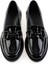 Siyah Kadın Loafer Ayakkabı K01216401398 4