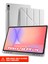 Samsung Galaxy Tab S10 Lite 10.9 Inch Uyumlu Tri-Folding Kalem Bölmeli Arkası Yumuşak Silikon Kılıf 1