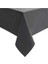 Sıvı Geçirmez Dertsiz Leke Tutmaz Kumaş Mutfak Masa Örtüsü Antrasit Renk 140 x 180 cm 2