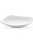 4217.PW - Bergama 6'lı Beyaz Kare Çukur Tatlı Tabak Seti 17 Cm, Thermoset Melamin 1
