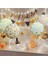 Pembe Gold Puantiyeli Yuvarlak Folyo Balon 45 cm 4