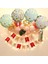 Pembe Gold Puantiyeli Yuvarlak Folyo Balon 45 cm 5