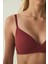 Bordo Comfy Cosy Balensiz Dolgusuz Günlük Sütyen 12