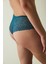 Petrol Yeşili Dantelli Düşük Bel Hipster Külot 2