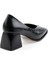 Siyah Kadın Klasik Topuklu Ayakkabı K01565015742 3