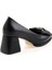 Siyah Kadın Klasik Topuklu Ayakkabı K01231471509 3