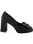 Mat Siyah Kadın Klasik Topuklu Ayakkabı K01231455438 1