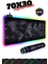 Rgb Mouse Pad LED Işıklı Dünya Baskılı Siyah Renk Gaming Mouse Pad 70X30CM 1