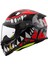 Kid Punk Çocuk Kaskı Gri-Kırmızı 1