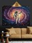 Galaksi Astronot Uzay Dekoratif Kanvas - Mdf Ahşap Tablo 5