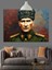 Asker Üniformalı Atatürk Dekoratif Kanvas - Mdf Ahşap Tablo 1