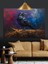 Siyah Kuzgun Tablo Dekoratif Kanvas - Mdf Ahşap Tablo 2