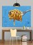 Çatalda Spagetti Sanat Dekoratif Kanvas - Mdf Ahşap Tablo 4