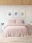 Modern Twist 3 Parça Çift Kişilik Battaniye Seti Kutulu 220X240 Blush 5