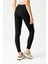 Siyah Esnek ve Toparlayıcı Spor Tayt Basic Seamless 2