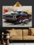 Siyah Klasik Araba Dekoratif Kanvas - Mdf Ahşap Tablo 1