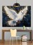 Kanat Çırpan Güvercin Dekoratif Kanvas - Mdf Ahşap Tablo 2