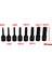 Allen Bits Lokma Seti 8 Parça 1/2" Cr-Mo Çeliği H5 H6 H8 H10 H12 H14 H17 H19 Uzunluk: 78 mm Altıgen 2