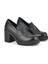 , Kadın Hakiki Deri Ayakkabı 1531050Z25101100Y Siyah 5