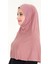 Peçeli Hazır Türban Pratik Şal Hijab Namaz Örtüsü 1