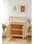 Bambu Çift Kapaklı 2 Raflı Banyo Düzenleyici Organizer Yatay Dolap DB-0038 5