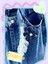 El Yapımı Denim Çanta Charm 4
