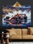 Yağmurlu Yarış Arabası Dekoratif Kanvas - Mdf Ahşap Tablo 1