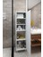 Çok Amaçlı Dolap MDF Suntalam Beyaz 42x37x170 cm Modern Tasarım 4 Raflı Çekmecesiz Model 6