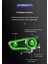 Motosiklet Kask Kulaklığı Bluetooth Mikrofon Stereo Kulaklık Intercom Rgb Işık Motorsiklet Interkom 4