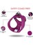 Air-Mesh Harness Köpek Göğüs Tasması Large Mor 9