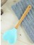 Ahşap Saplı Silikon Kalp Desenli Spatula - Şık ve Pratik 2