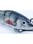 Çok Eklemli ABS Plastik Swimbait Yapay Balık Yemi 13,5 cm 8 Parça Mustad No 2 Üçlü İğneli 8