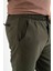 Erkek Haki Nefes Alan Likralı Esnek Kumaş Dar ve Bilek Paça Jogger Pantolon 6