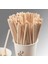 400 Adet 10 cm Bambu Karıştırıcı Doğal Tek Kullanımlık Çubuk 1
