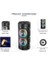 Taşınabilir Bluetooth Hoparlör Kablosuz Speaker LED Işıklı Ses Bombası Party Box Hoparlör 2