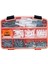 All Essential Fasteners 320PARÇA 12 Çeşit Vida Seti, Dübelli Sunta Vidası Seti,matkap Ucu Bits Uç ve Takım Çantası 1