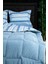 Oso Blanco Sherpa Çift Kişilik Comforter Uyku Seti - Mavi 7