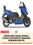 Reflektörlü Gri Dikişli Yuki T9 Strom 125 Pro Branda Motosiket Brandası Motor Örtüsü Çadır Su Geçirmez Motosiklet Kılıfı Motor Brandası 2