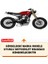 Reflektörlü Gri Dikişli Mutt Razorback 125 Pro Arka Çanta Uyumlu Branda Motosiket Brandası Motor Örtüsü Çadır Su Geçirmez Motosiklet Kılıfı Motor Brandası 2