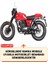 Reflektörlü Gri Dikişli Brixton Bx 125 x Pro Arka Çanta Uyumlu Branda Motosiket Brandası Motor Örtüsü Çadır Su Geçirmez Motosiklet Kılıfı Motor Brandası 2