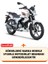 Reflektörlü Gri Dikişli Rks Titanic 150-S Pro Branda Motosiket Brandası Motor Örtüsü Çadır Su Geçirmez Motosiklet Kılıfı Motor Brandası 2