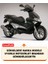 Reflektörlü Gri Dikişli Gilera Runner Vxr 200 Pro Branda Motosiket Brandası Motor Örtüsü Çadır Su Geçirmez Motosiklet Kılıfı Motor Brandası 2