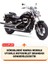 Reflektörlü Gri Dikişli Suzuki Marauder 250 Pro Branda Motosiket Brandası Motor Örtüsü Çadır Su Geçirmez Motosiklet Kılıfı Motor Brandası 2